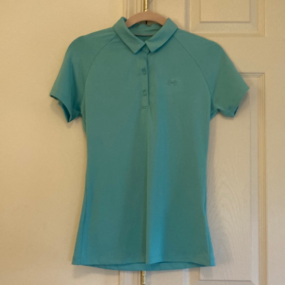 Heat gear fitted collared shirt